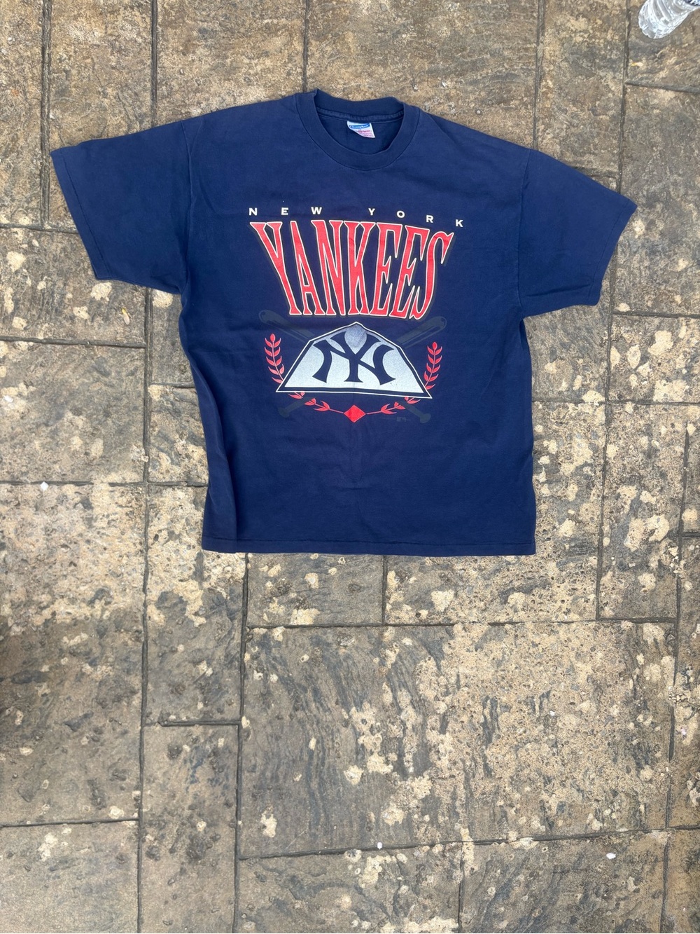 Vintage Single Stitch New York Yankees Tee USA Made XL
